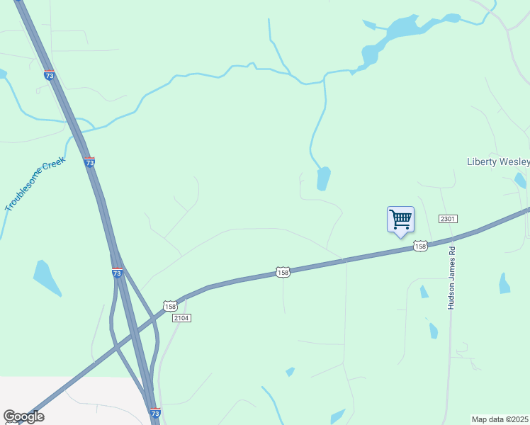 map of restaurants, bars, coffee shops, grocery stores, and more near 5534 Murphy Road in Summerfield