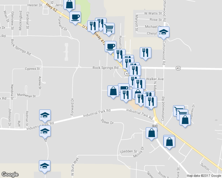 map of restaurants, bars, coffee shops, grocery stores, and more near 121 Sisco Avenue in Harrison