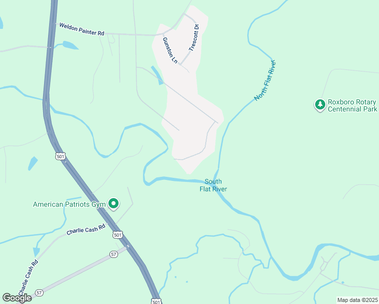 map of restaurants, bars, coffee shops, grocery stores, and more near 222 Fork Junction Road in Timberlake