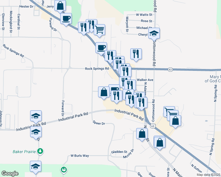 map of restaurants, bars, coffee shops, grocery stores, and more near 121 Sisco Avenue in Harrison