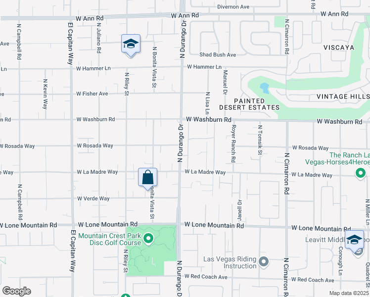 map of restaurants, bars, coffee shops, grocery stores, and more near 5027 Crown Cypress Street in Las Vegas