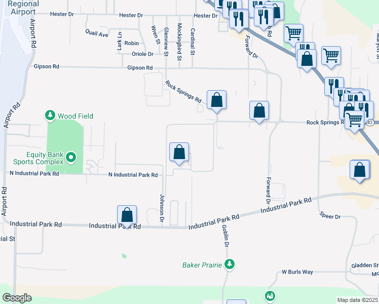 map of restaurants, bars, coffee shops, grocery stores, and more near 1912 Club Circle in Harrison