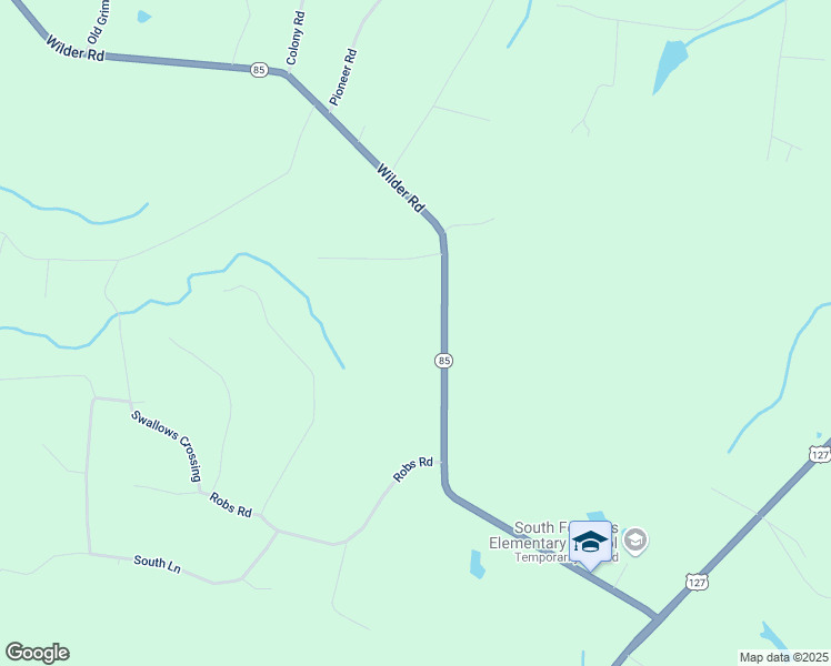 map of restaurants, bars, coffee shops, grocery stores, and more near 5171 Wilder Road in Grimsley