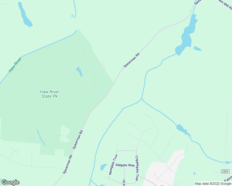 map of restaurants, bars, coffee shops, grocery stores, and more near 8402 Spearman Road in Reidsville
