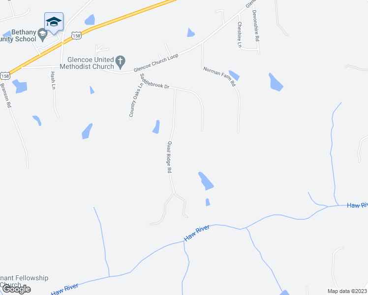 map of restaurants, bars, coffee shops, grocery stores, and more near 255 Quail Ridge Road in Summerfield