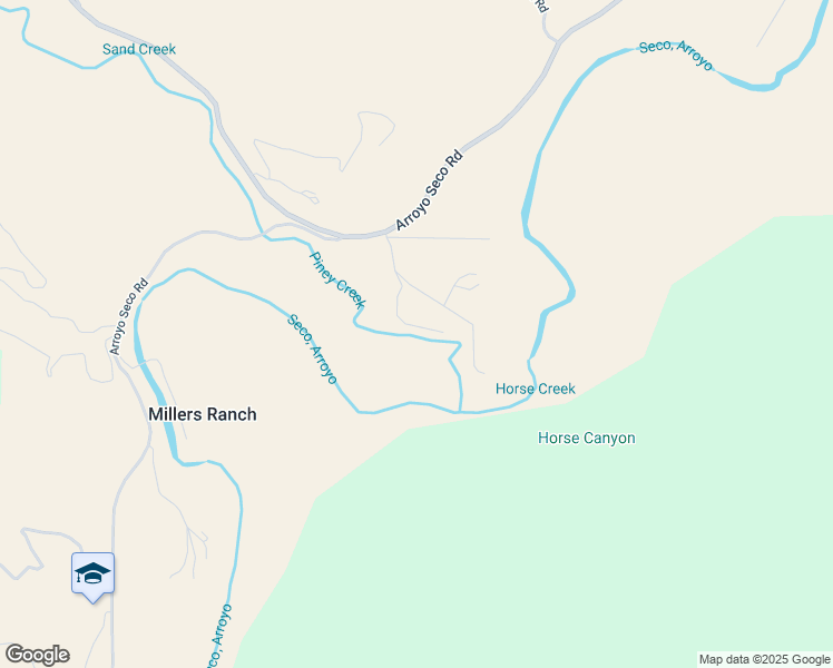 map of restaurants, bars, coffee shops, grocery stores, and more near 45825 Arroyo Seco Road in Greenfield