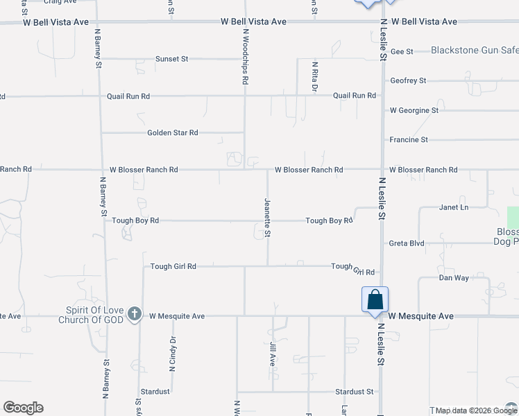 map of restaurants, bars, coffee shops, grocery stores, and more near 2420 Tough Boy Road in Pahrump