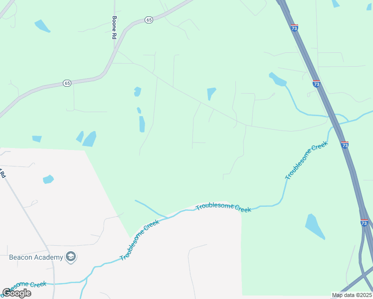 map of restaurants, bars, coffee shops, grocery stores, and more near 220 Lawrence Road in Stokesdale