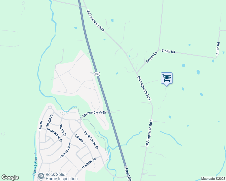 map of restaurants, bars, coffee shops, grocery stores, and more near 5125 Tennessee 109 in Lebanon