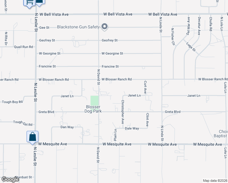 map of restaurants, bars, coffee shops, grocery stores, and more near 1380 Lannette in Pahrump