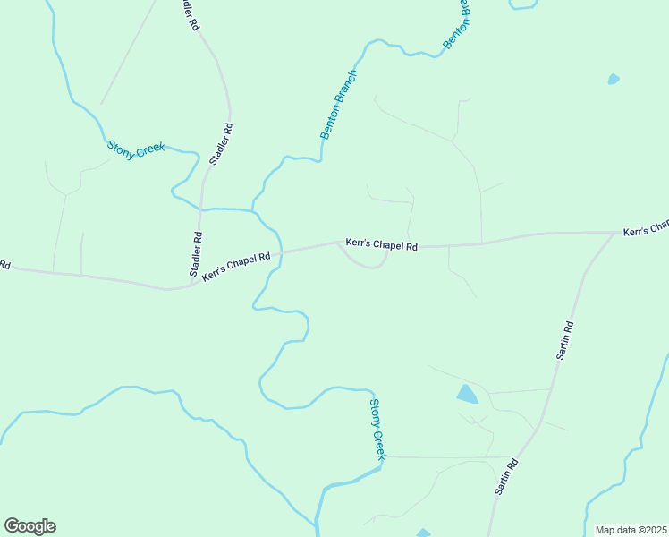 map of restaurants, bars, coffee shops, grocery stores, and more near 4785 Kerr's Chapel Road in Elon