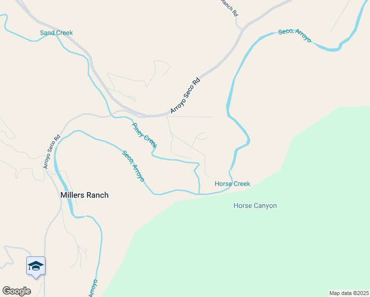 map of restaurants, bars, coffee shops, grocery stores, and more near 45825 Arroyo Seco Rd in Greenfield