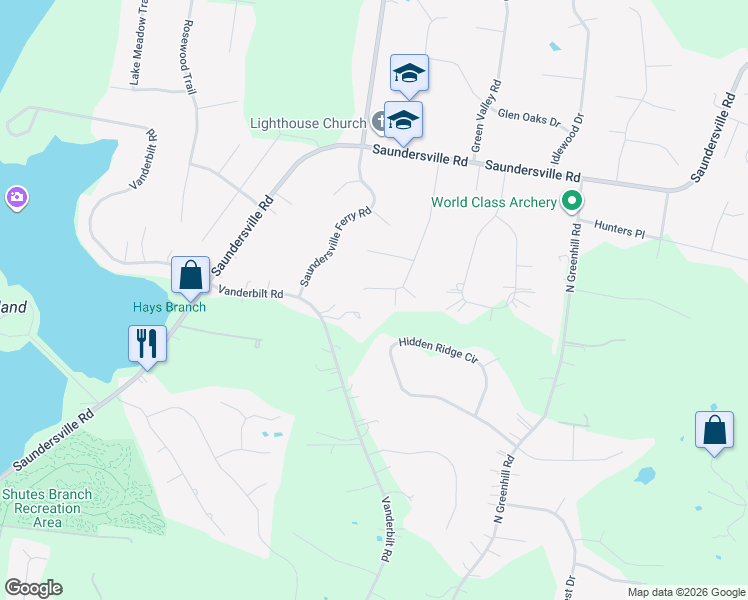 map of restaurants, bars, coffee shops, grocery stores, and more near 827 Lori Lane in Mt. Juliet
