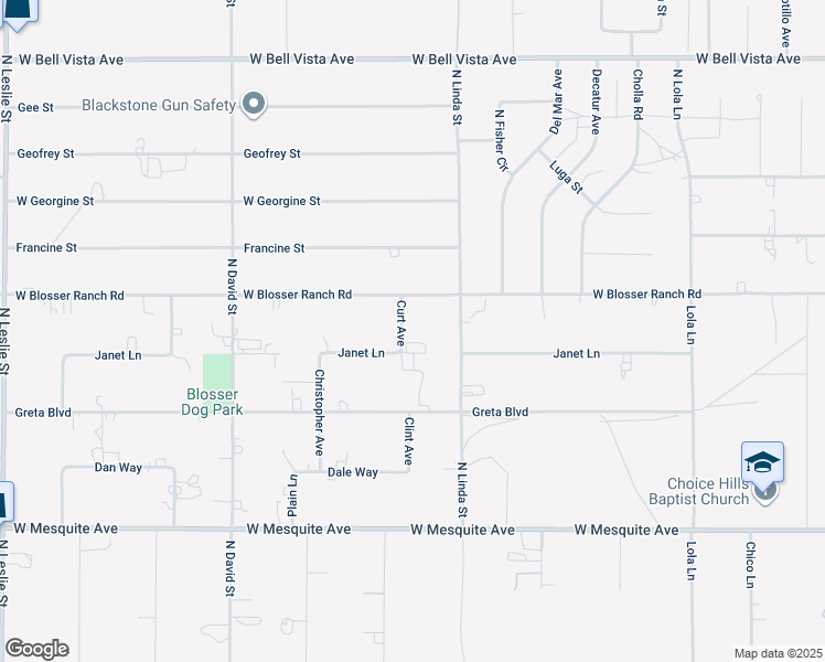 map of restaurants, bars, coffee shops, grocery stores, and more near 2421 Curt Avenue in Pahrump