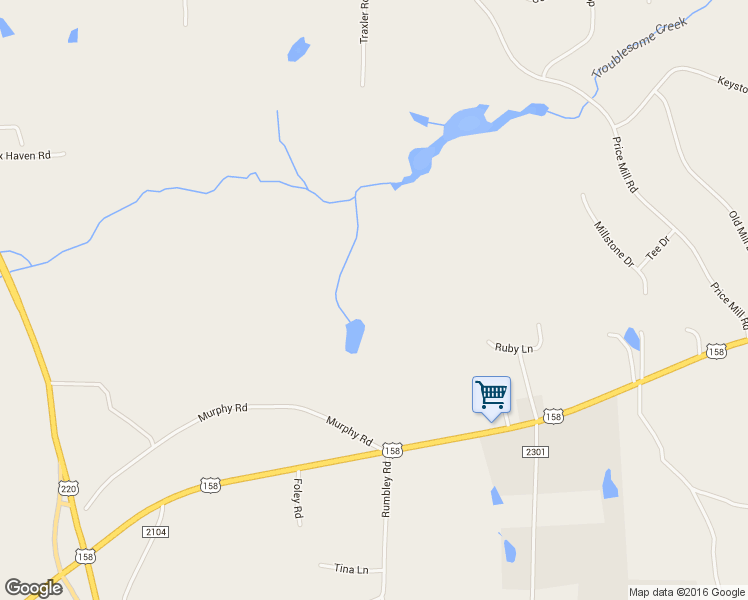 map of restaurants, bars, coffee shops, grocery stores, and more near 5506 Murphy Road in Summerfield
