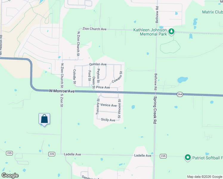map of restaurants, bars, coffee shops, grocery stores, and more near 1920 Naples Avenue in Lowell