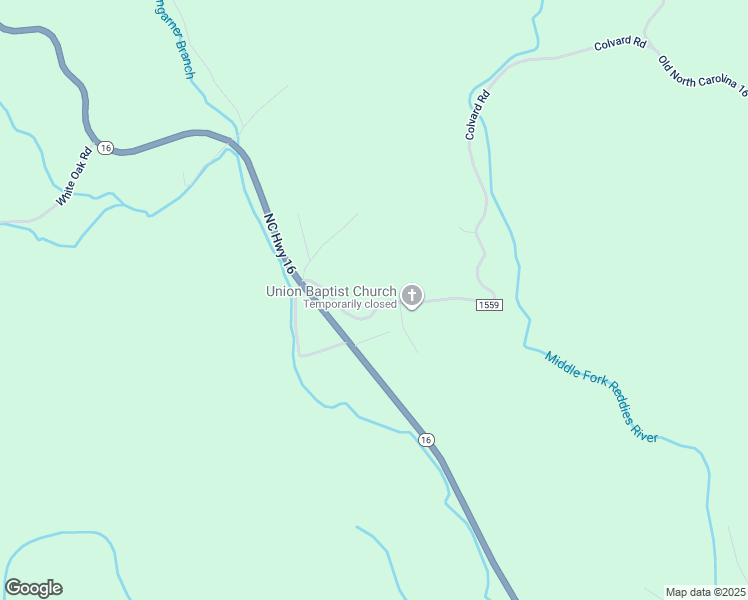 map of restaurants, bars, coffee shops, grocery stores, and more near 335 Colvard Road in Millers Creek