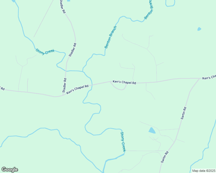 map of restaurants, bars, coffee shops, grocery stores, and more near 4785 Kerr's Chapel Road in Elon
