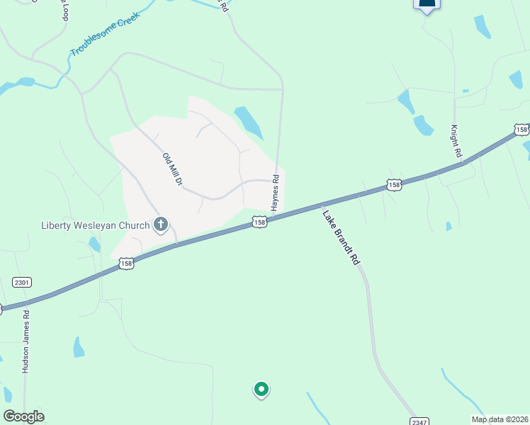 map of restaurants, bars, coffee shops, grocery stores, and more near 120 Haynes Road in Summerfield