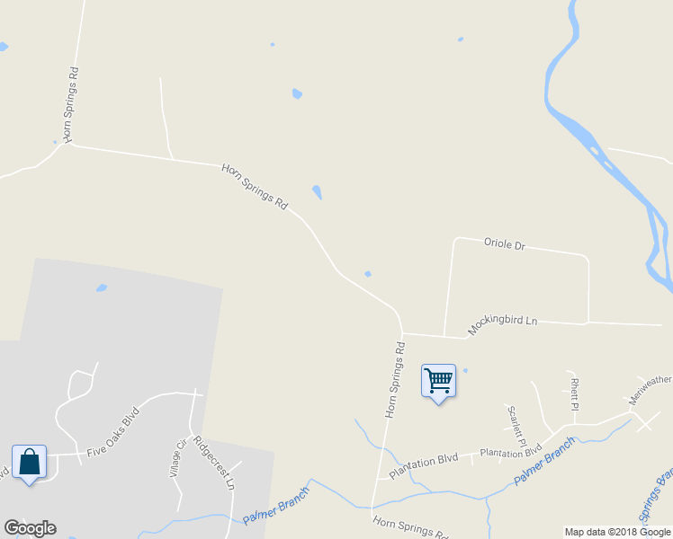 map of restaurants, bars, coffee shops, grocery stores, and more near 924 Horn Springs Road in Lebanon