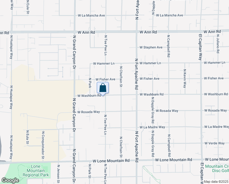 map of restaurants, bars, coffee shops, grocery stores, and more near 9340 West Washburn Road in Las Vegas