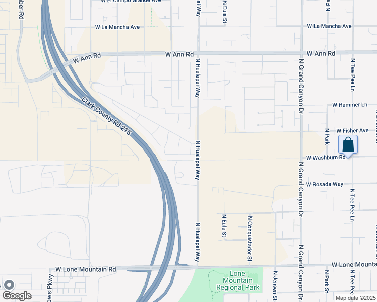 map of restaurants, bars, coffee shops, grocery stores, and more near West Fisher Avenue in Las Vegas