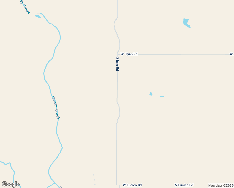 map of restaurants, bars, coffee shops, grocery stores, and more near North 2820 Road in Waukomis