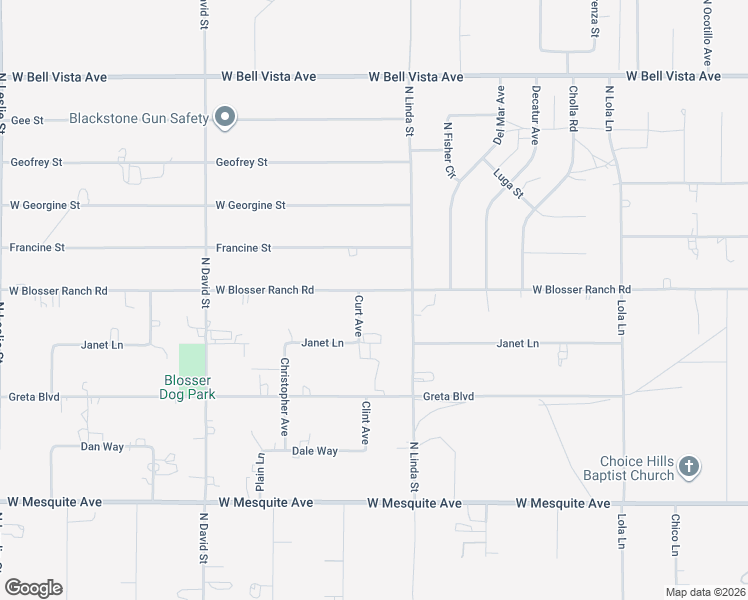 map of restaurants, bars, coffee shops, grocery stores, and more near 1101 West Blosser Ranch Road in Pahrump