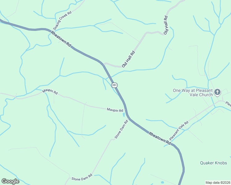 map of restaurants, bars, coffee shops, grocery stores, and more near 2855 Rheatown Road in Chuckey
