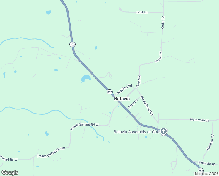 map of restaurants, bars, coffee shops, grocery stores, and more near 8351-8357 Arkansas 392 in Harrison