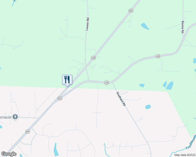 map of restaurants, bars, coffee shops, grocery stores, and more near 10243 North Carolina 65 in Stokesdale