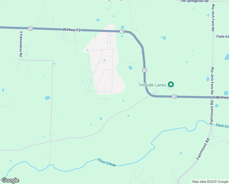 map of restaurants, bars, coffee shops, grocery stores, and more near 18811 Arkansas 12 in Gentry