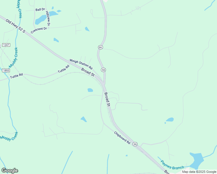 map of restaurants, bars, coffee shops, grocery stores, and more near 9215 Broad Street in Rural Hall