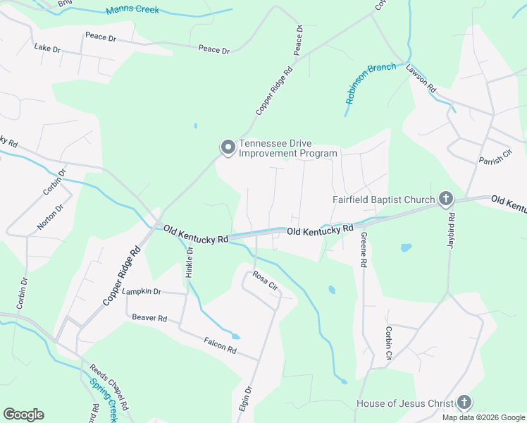 map of restaurants, bars, coffee shops, grocery stores, and more near 1865 Martindale Drive in Morristown