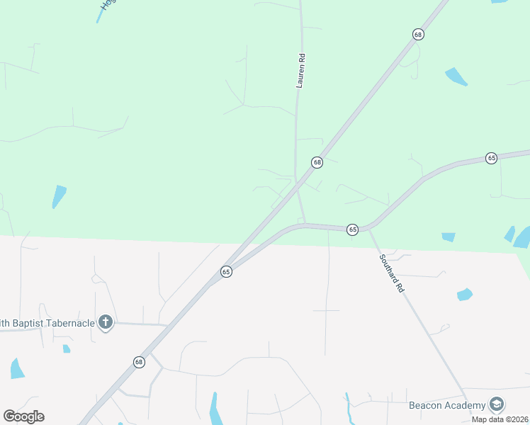 map of restaurants, bars, coffee shops, grocery stores, and more near 1284 North Carolina 68 in Stokesdale