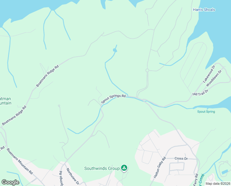 map of restaurants, bars, coffee shops, grocery stores, and more near 1701 Spout Springs Road in Morristown