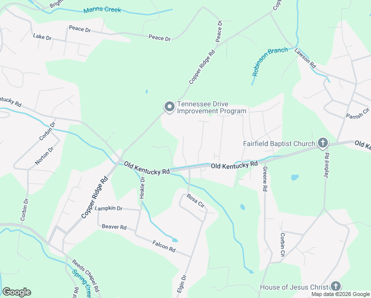 map of restaurants, bars, coffee shops, grocery stores, and more near 1865 Martindale Drive in Morristown