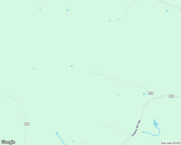 map of restaurants, bars, coffee shops, grocery stores, and more near Greene Road 466 in Greene County