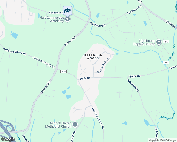 map of restaurants, bars, coffee shops, grocery stores, and more near 1109 Stamford Club Drive in Rural Hall