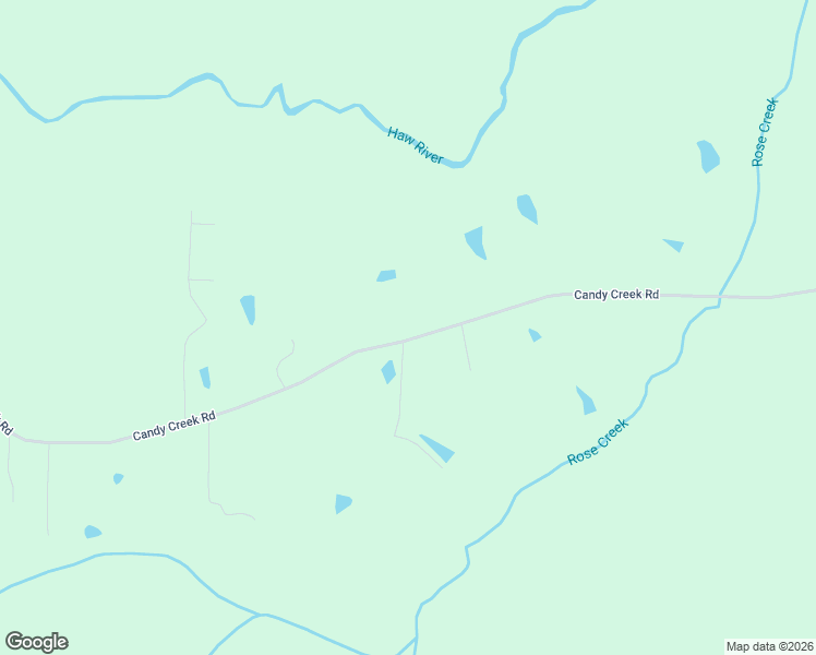 map of restaurants, bars, coffee shops, grocery stores, and more near 983 Candy Creek Road in Reidsville