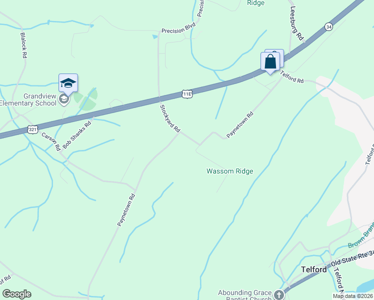 map of restaurants, bars, coffee shops, grocery stores, and more near 167-169 Saults Rd in Telford