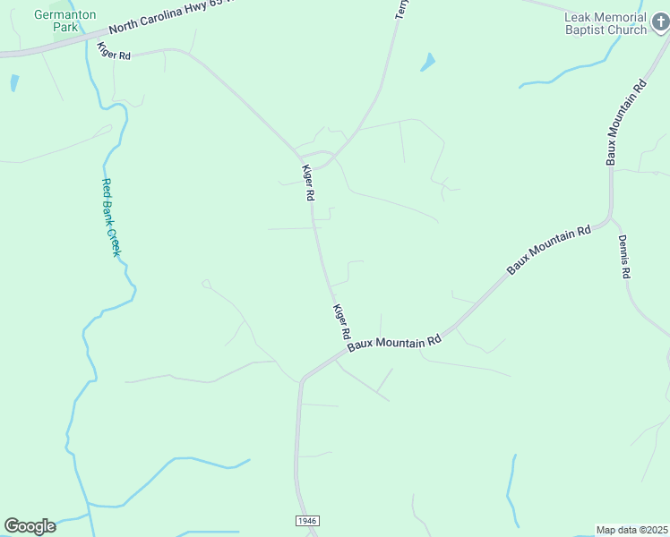 map of restaurants, bars, coffee shops, grocery stores, and more near 8791 Kiger Road in Germanton