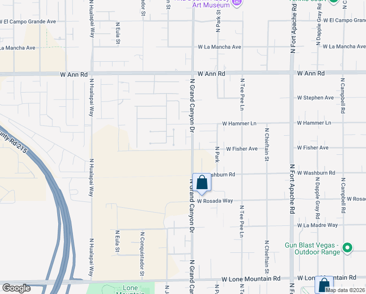 map of restaurants, bars, coffee shops, grocery stores, and more near 5311 Vista Del Canyon Circle in Las Vegas