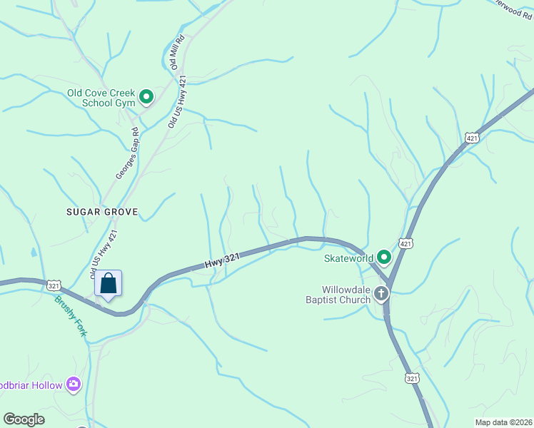 map of restaurants, bars, coffee shops, grocery stores, and more near 270 Smith Street in Vilas