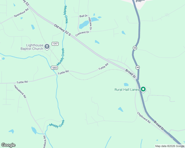 map of restaurants, bars, coffee shops, grocery stores, and more near 293 Tuttle Road in Rural Hall