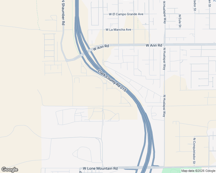 map of restaurants, bars, coffee shops, grocery stores, and more near North Alpine Ridge Way in Las Vegas