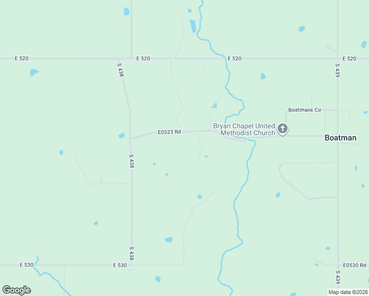 map of restaurants, bars, coffee shops, grocery stores, and more near 3346 East 522 in Pryor