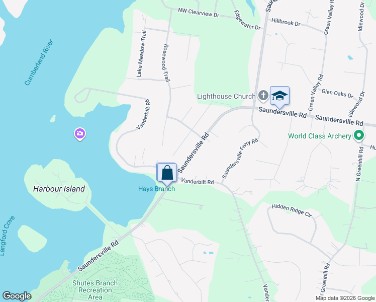 map of restaurants, bars, coffee shops, grocery stores, and more near 309 Oak Meadow Lane in Mt. Juliet