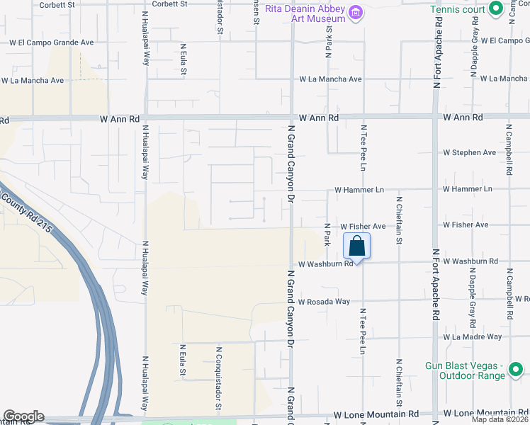 map of restaurants, bars, coffee shops, grocery stores, and more near 5341 Secluded Brook Circle in Las Vegas