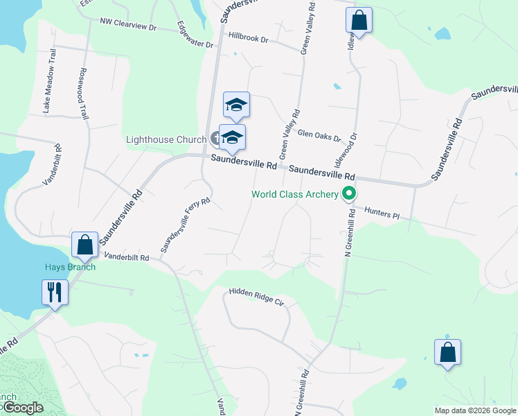 map of restaurants, bars, coffee shops, grocery stores, and more near 807 Lori Ln in Mt Juliet